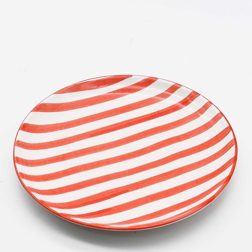 luisa-paix-o-costa-nova-mar-assiette-ray-e-rouge-15cm image 3
