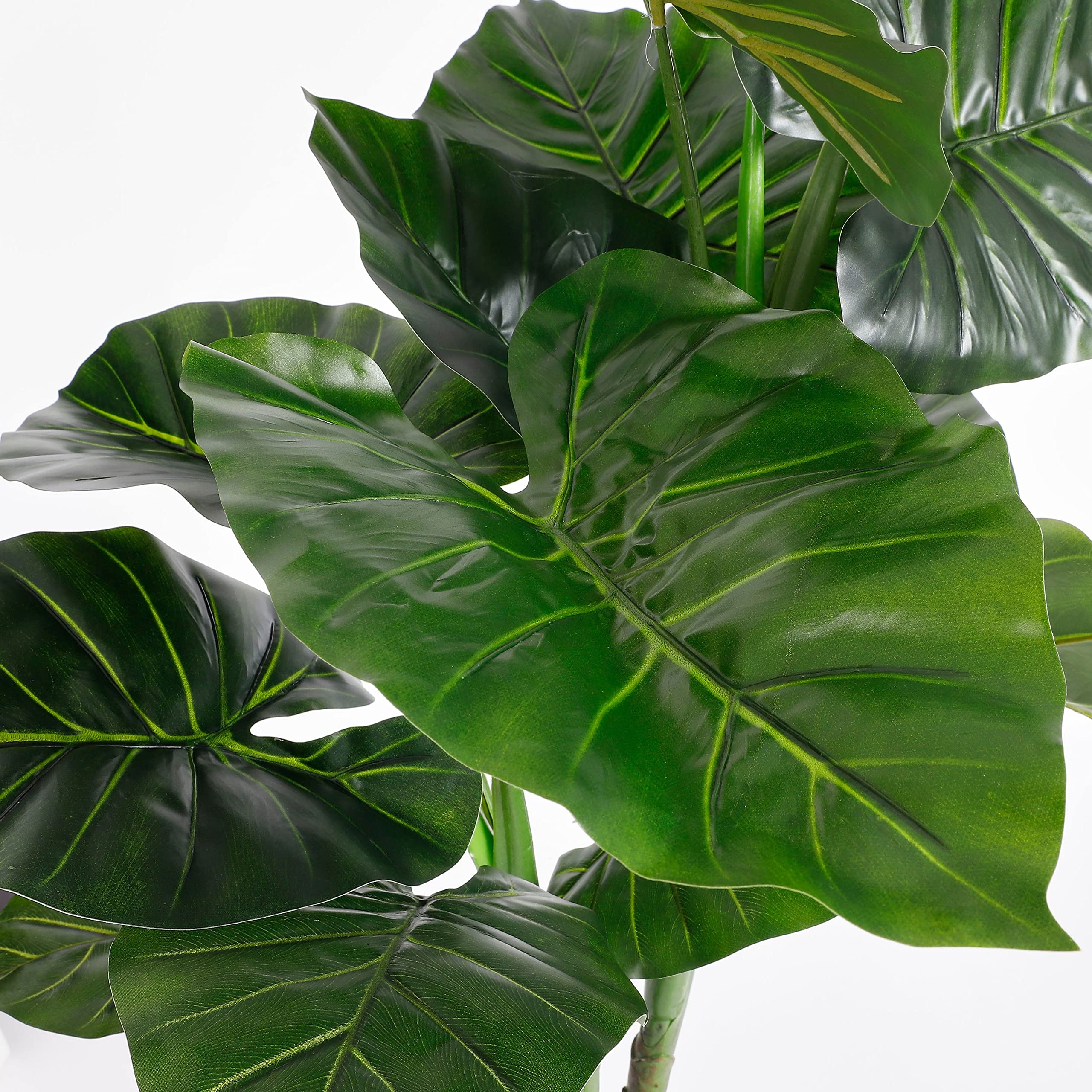 mica-decorations-taro-plante-artificielle-100-cm-verte image 2