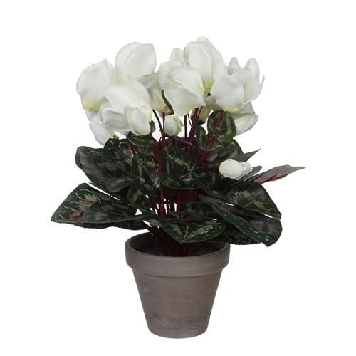 mica-decorations-cyclamen-blanc-artificiel-pot-30-cm image 5