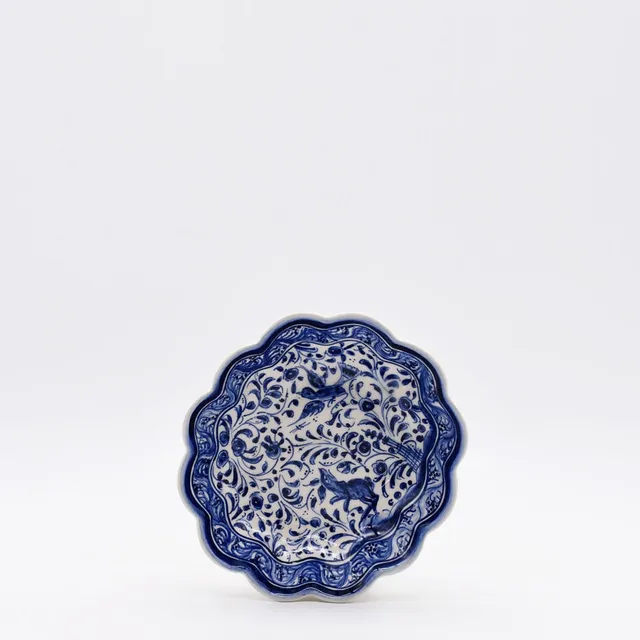luisa-paix-o-vaisselle-portugaise-saladier-coimbra-bleu-16cm image 1