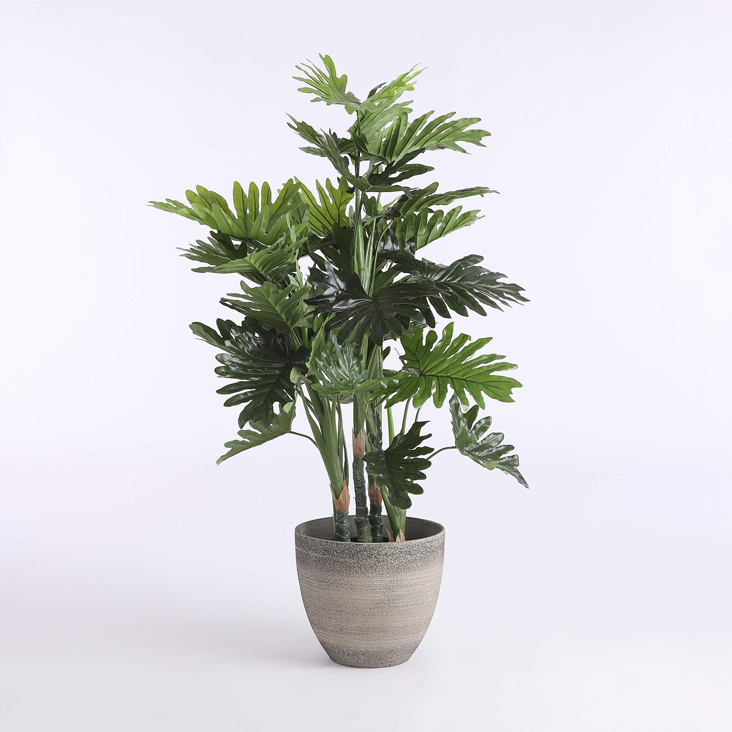 mica-decorations-philodendron-plante-artificielle-120-cm-pot-vert image 2