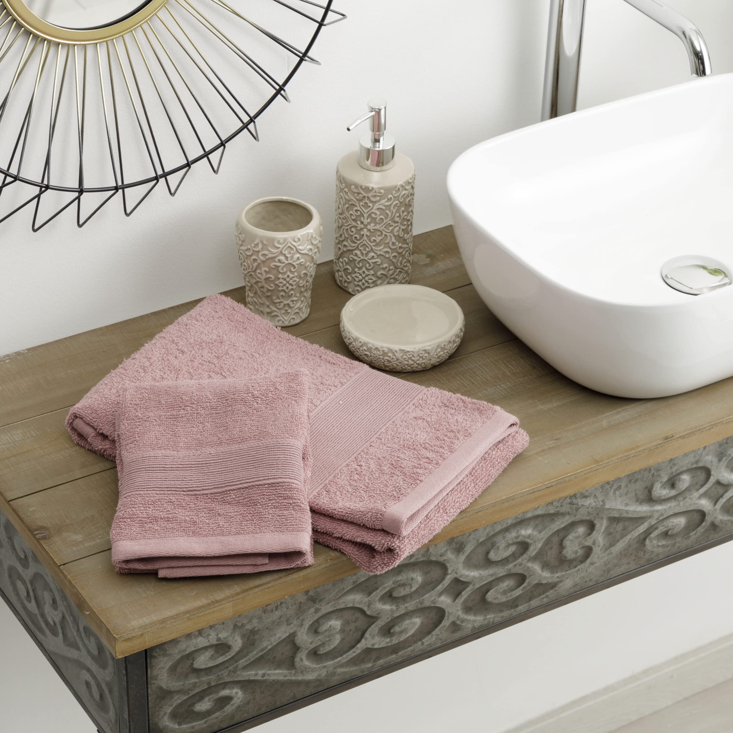 baroni-home-tessile-bagno-lot-2-serviettes-visage-invit-rose-coton image 5