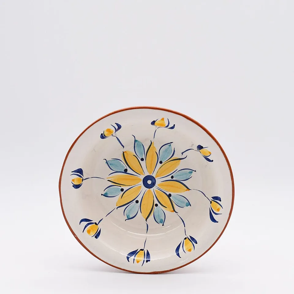 luisa-paix-o-vaisselle-portugaise-saladier-terre-cuite-jaune-19cm image 1