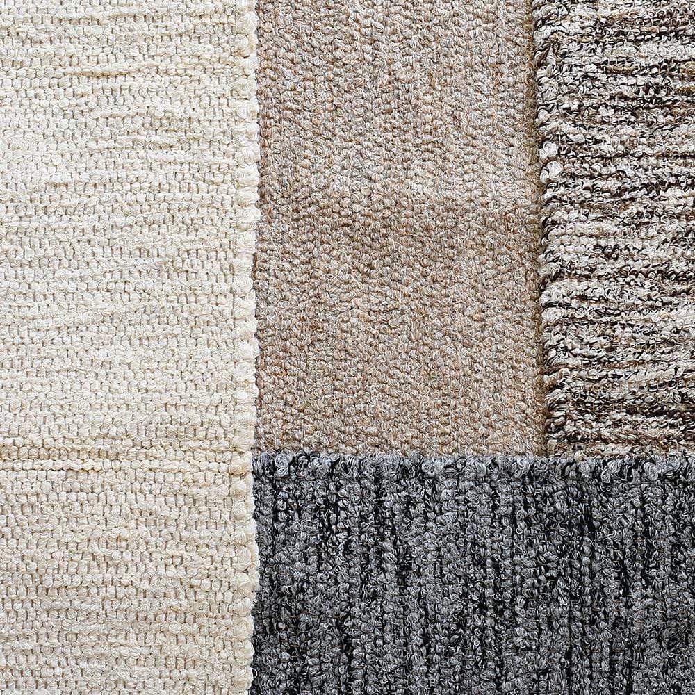 luisa-paix-o-tapis-artisanal-blanc-casse-150x170cm image 5