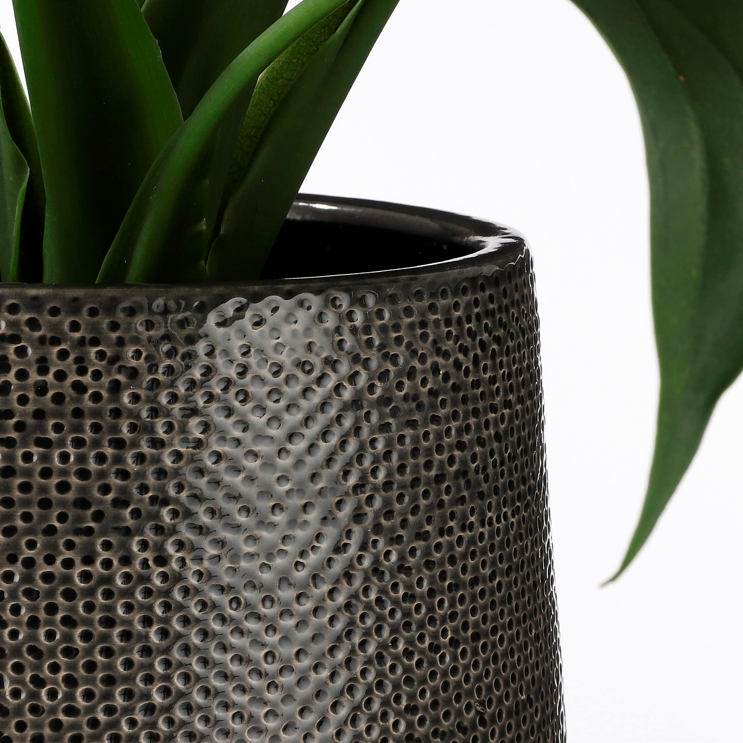 mica-decorations-gabriel-cache-pot-c-ramique-gris-25-cm-h-20-cm image 2