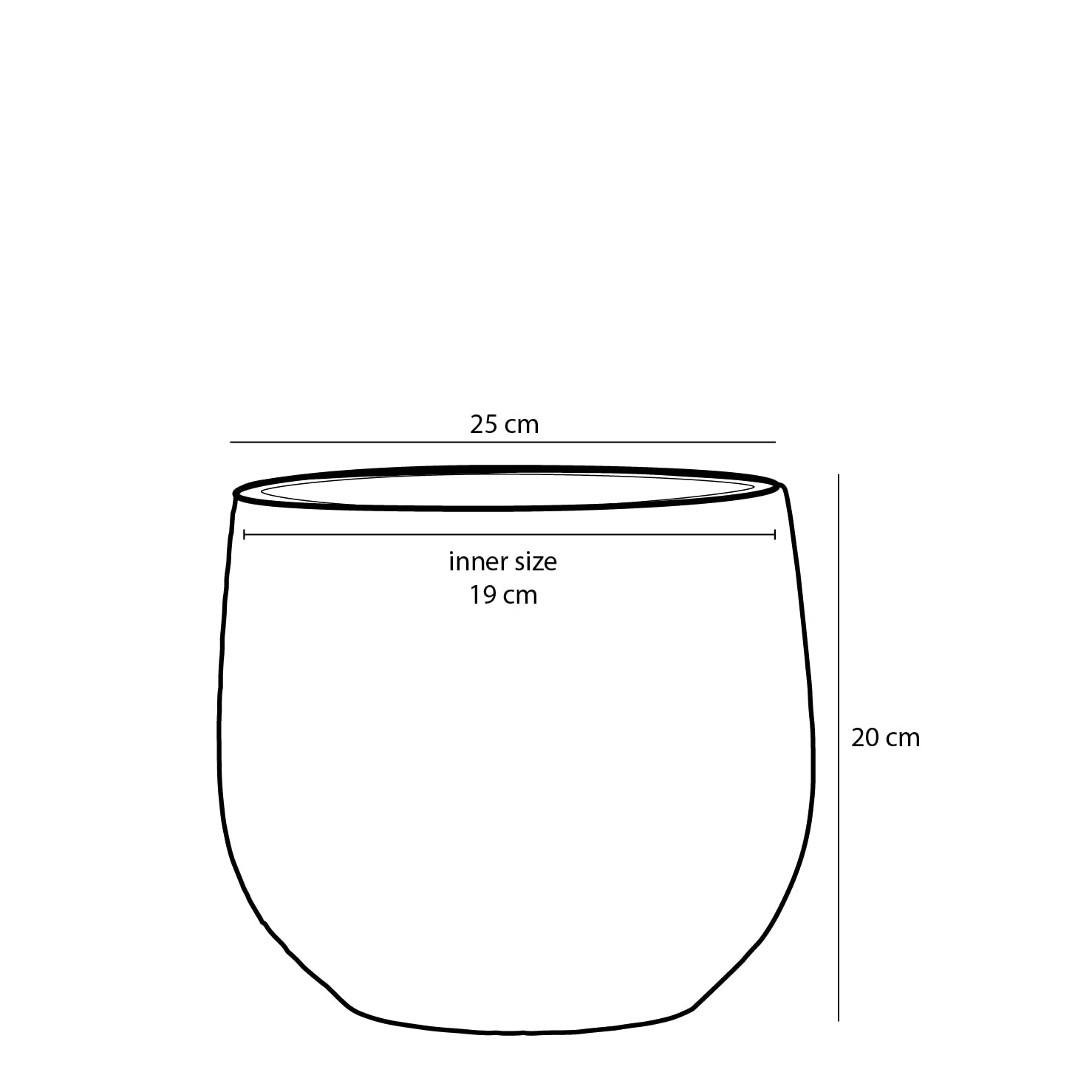 mica-decorations-gabriel-cache-pot-c-ramique-gris-25-cm-h-20-cm image 4