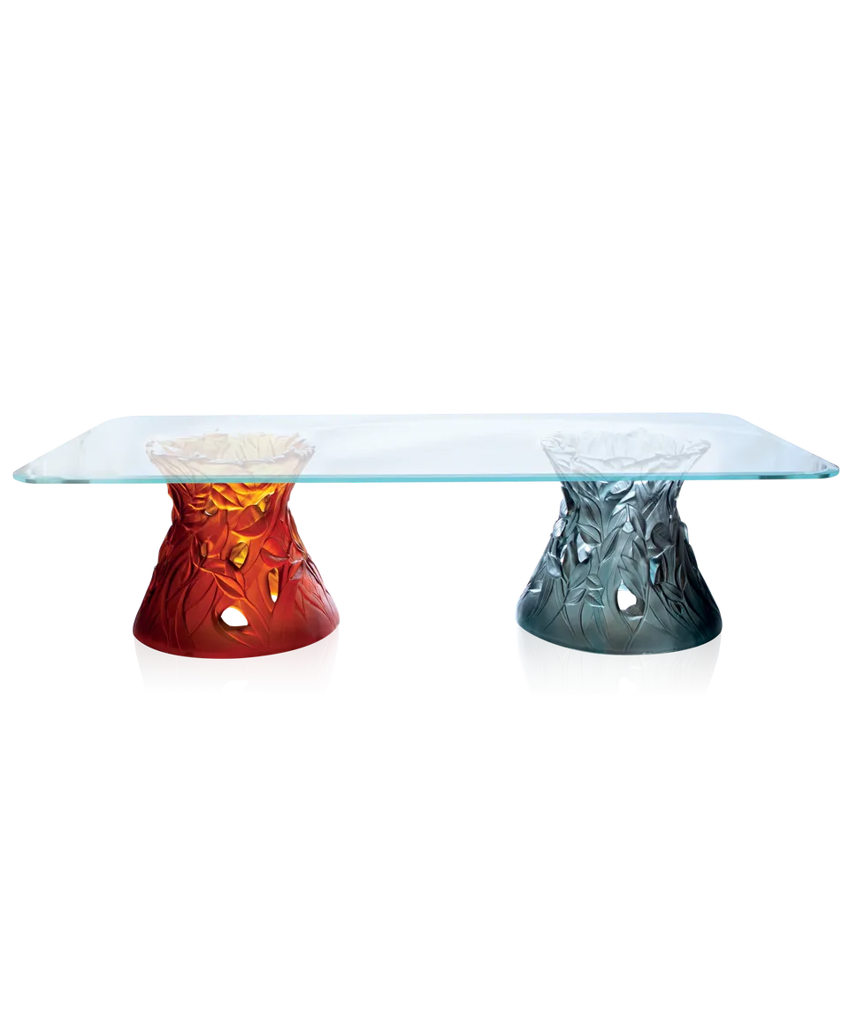 daum-v-g-tale-table-basse-gm-cristal-ambre-et-bleu-gris image 1