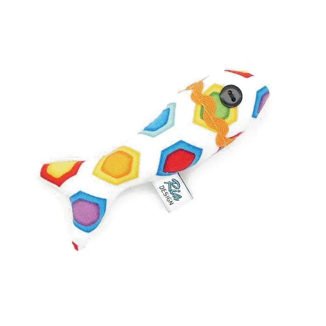 luisa-paix-o-sardinha-magnet-sardine-tissu-blanc-12-cm image 1
