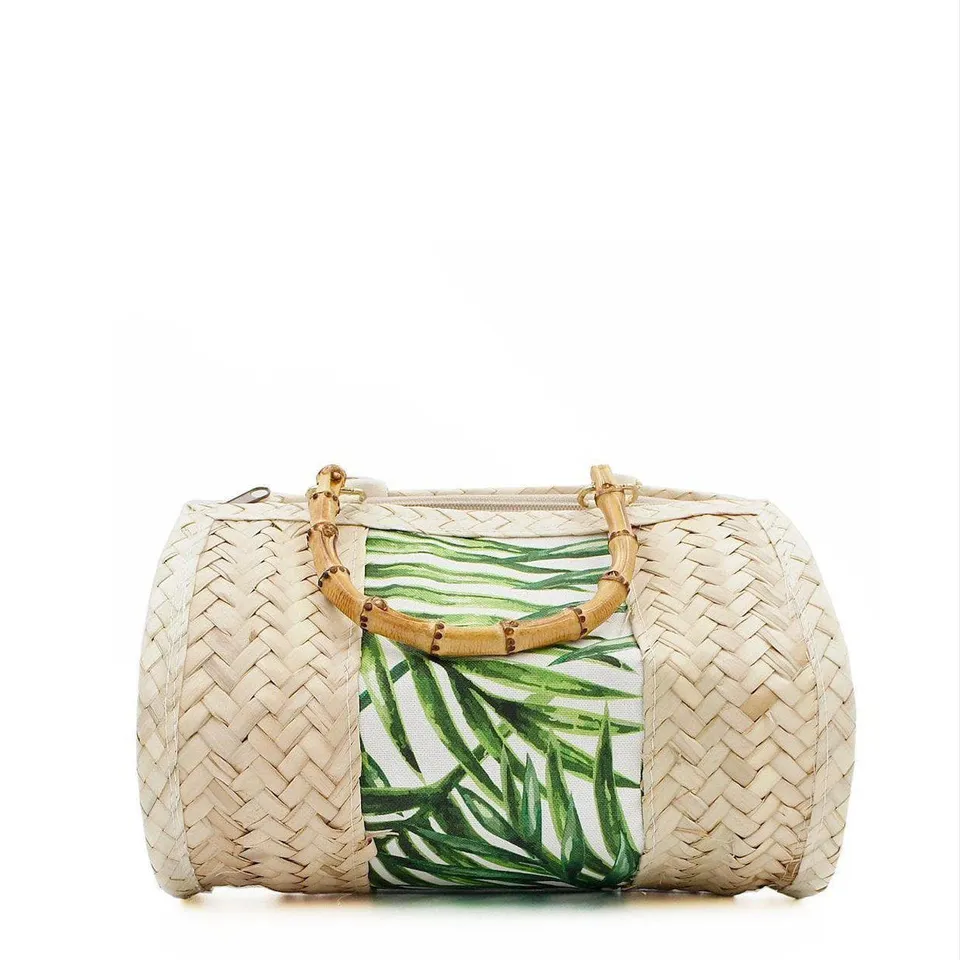 luisa-paix-o-accessoires-sac-paille-tress-e-anses-bambou-27cm image 1