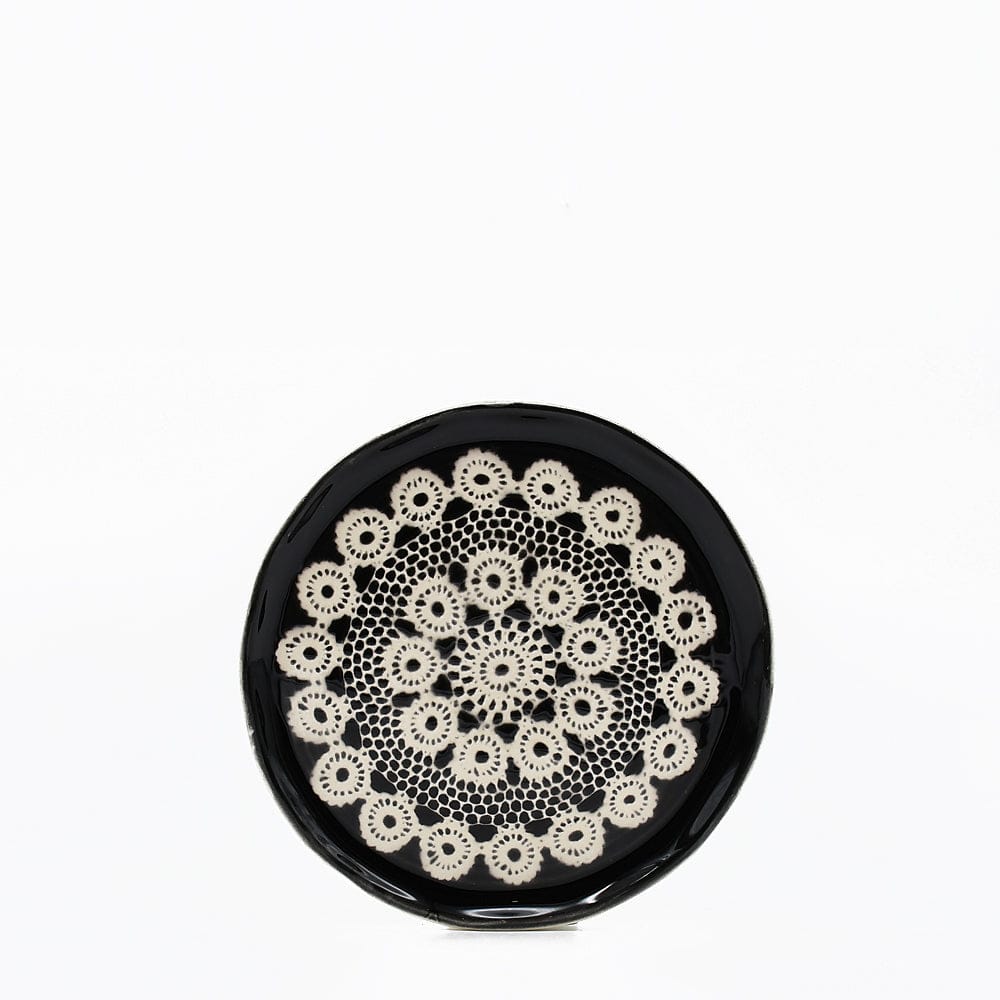 luisa-paix-o-assiette-renda-noire-c-ramique-22-cm image 1