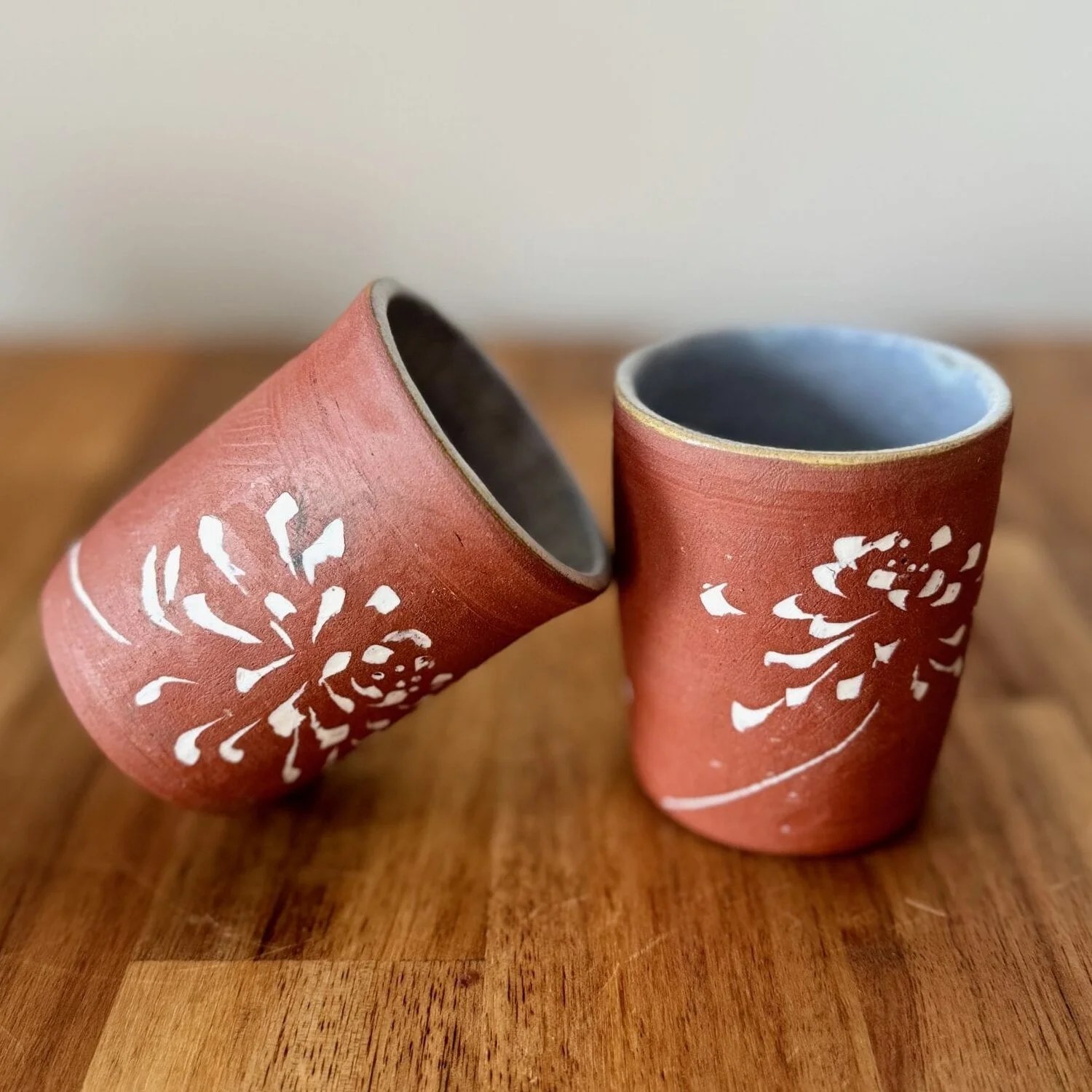 l-atelier-c-grains-de-riz-duo-tasses-gr-s-rouge-15-cl image 3
