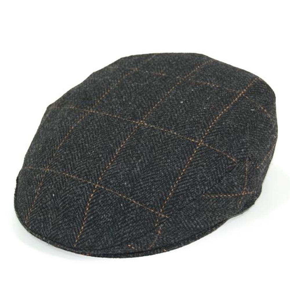 luisa-paix-o-casquette-portugaise-tweed-gris-laine-80 image 1