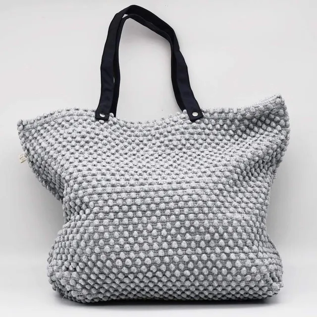 luisa-paix-o-sac-fourre-tout-tapis-portugais-gris image 1