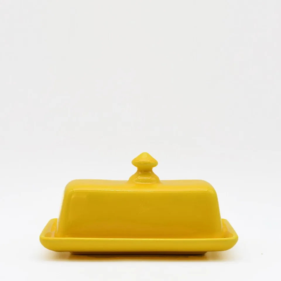 luisa-paix-o-vaisselle-portugaise-beurrier-c-ramique-jaune image 1