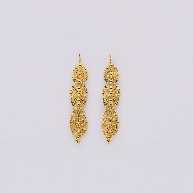 luisa-paix-o-brincos-rei-boucles-argent-dor-filigrane image 1