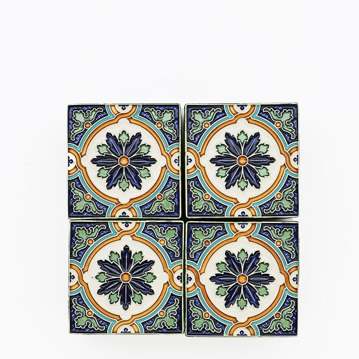 luisa-paix-o-azulejos-bo-te-secrets-c-ramique-verte-6x6cm image 7