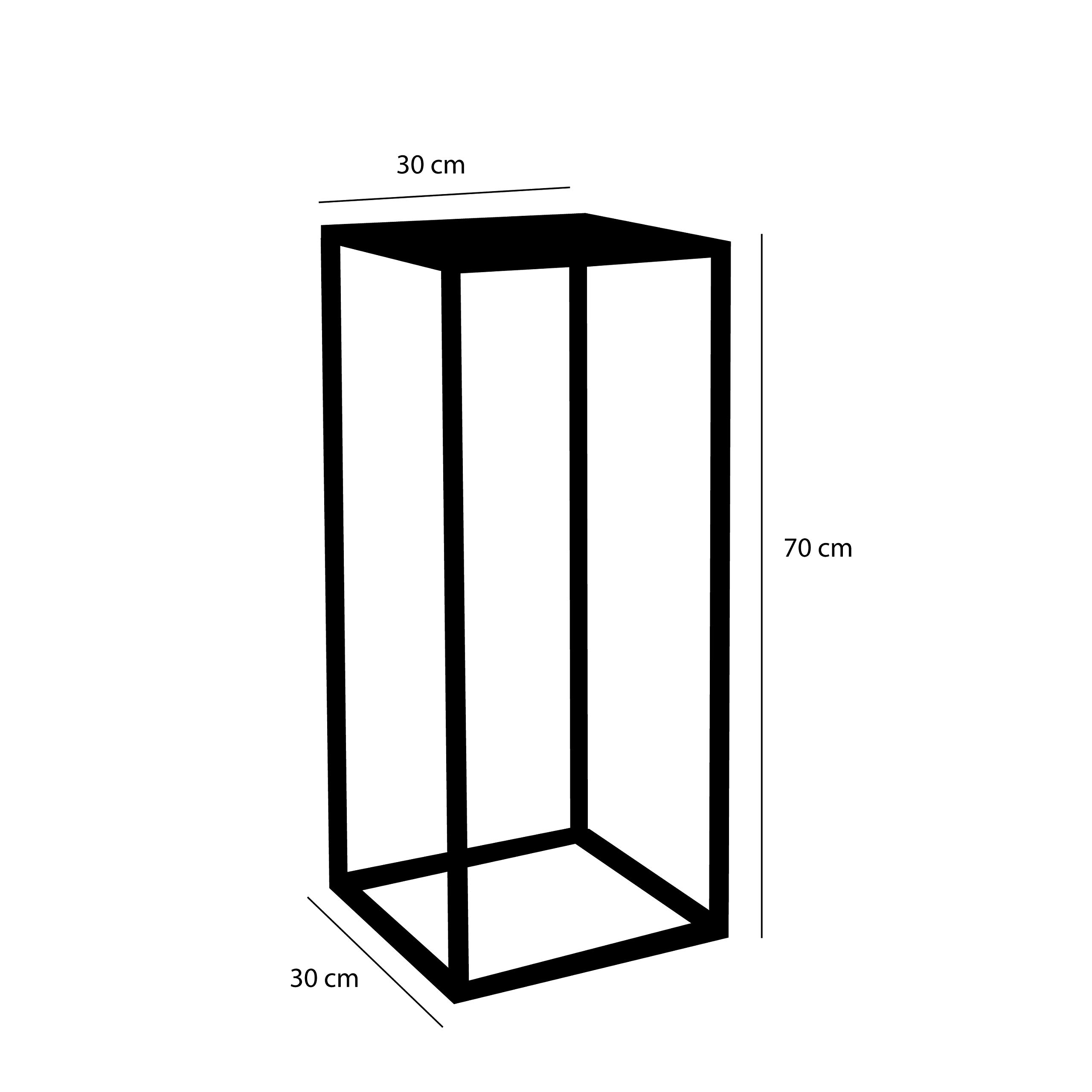 mica-decorations-goa-lot-2-tables-d-appoint-m-tal-noir-70-cm image 7