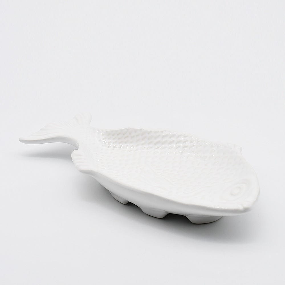 luisa-paix-o-plat-poisson-25cm-blanc-en-c-ramique-fait-main image 3