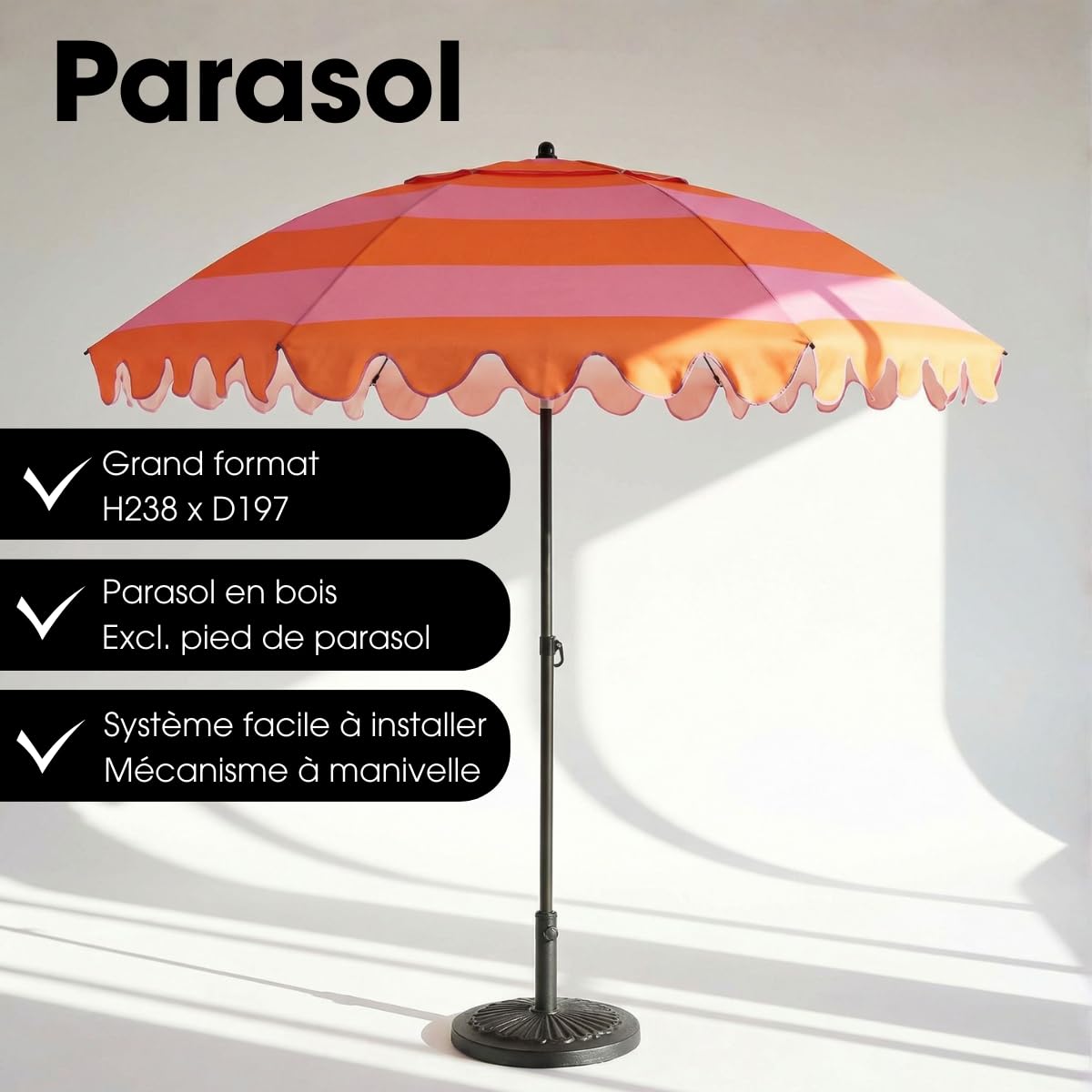 mica-decorations-kelly-parasol-ray-orange-avec-housse image 3
