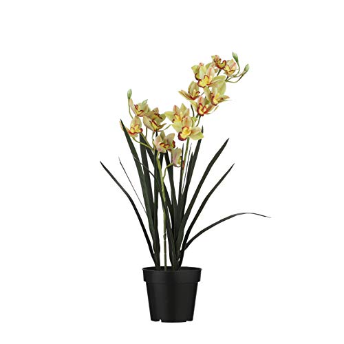 mica-decorations-cymbidium-plante-artificielle-verte-92-cm image 2