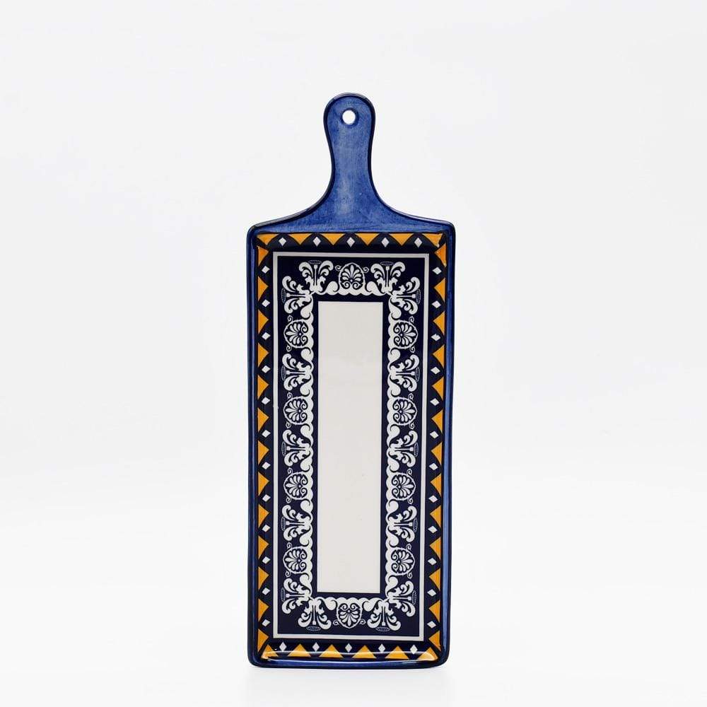 luisa-paix-o-tradicional-plat-en-c-ramique-29-cm-bleu-orange image 2