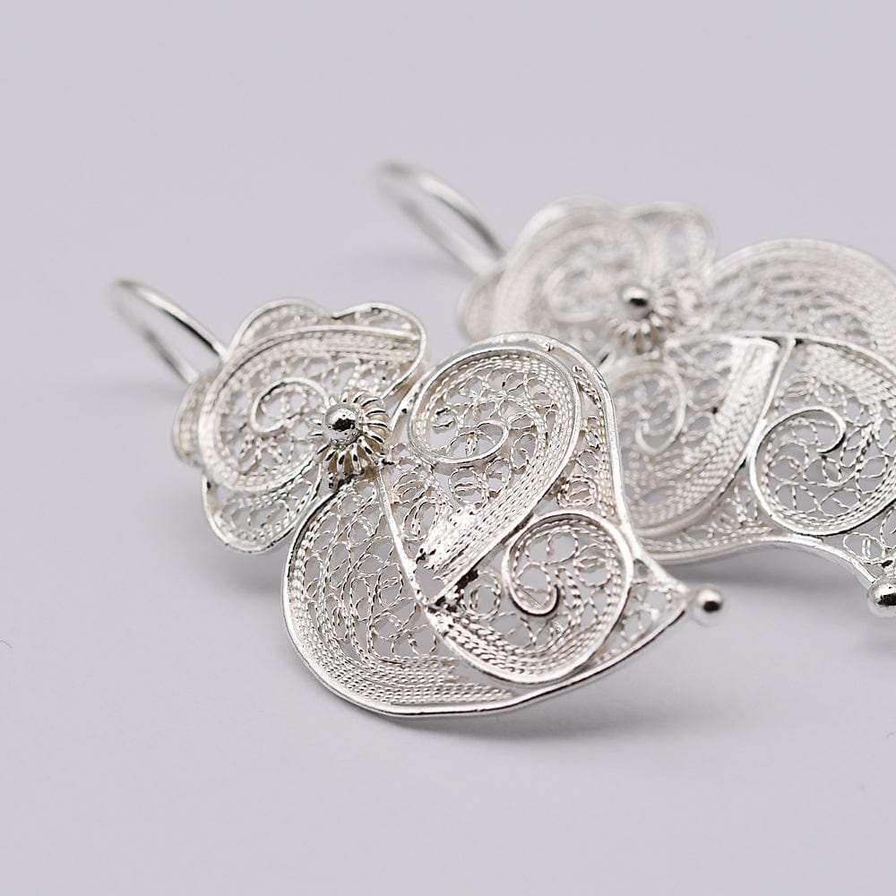 luisa-paix-o-cora-o-de-viana-boucles-argent-3cm-filigrane image 3