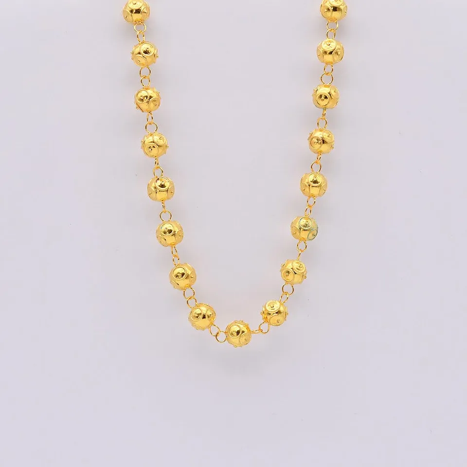 luisa-paix-o-conta-de-viana-collier-perles-argent-dor-45cm image 1