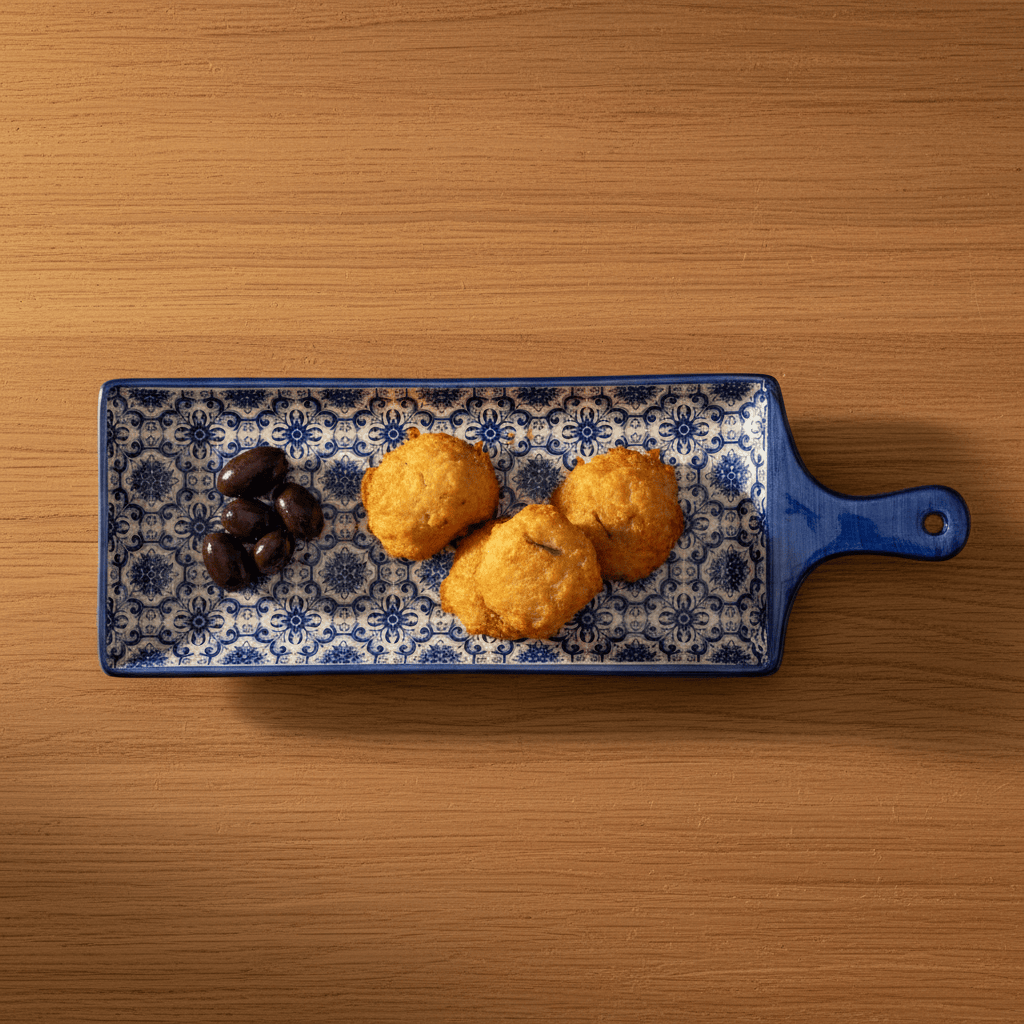 luisa-paix-o-padr-o-plat-c-ramique-bleu-29-cm-avec-poign-e image 2
