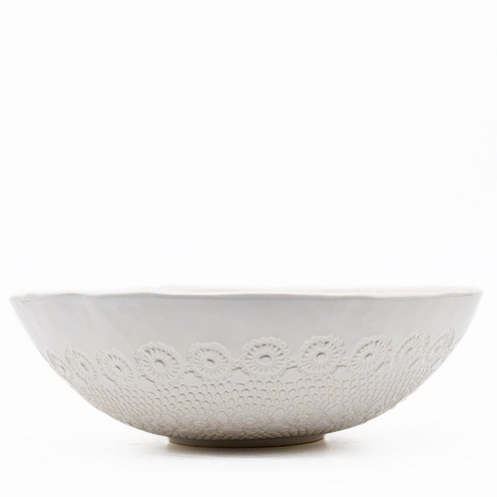 luisa-paix-o-flores-saladier-c-ramique-blanc-25cm image 1