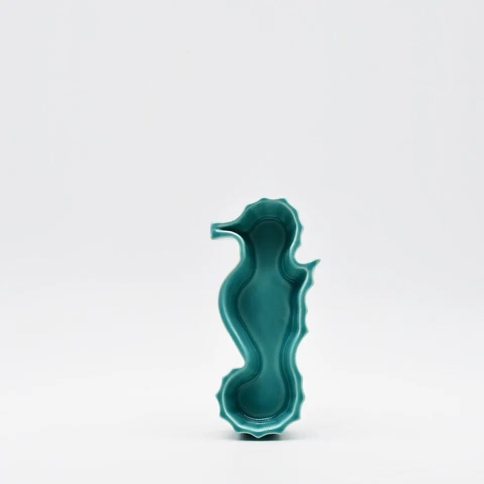 luisa-paix-o-petit-plat-hippocampe-turquoise-18cm image 1