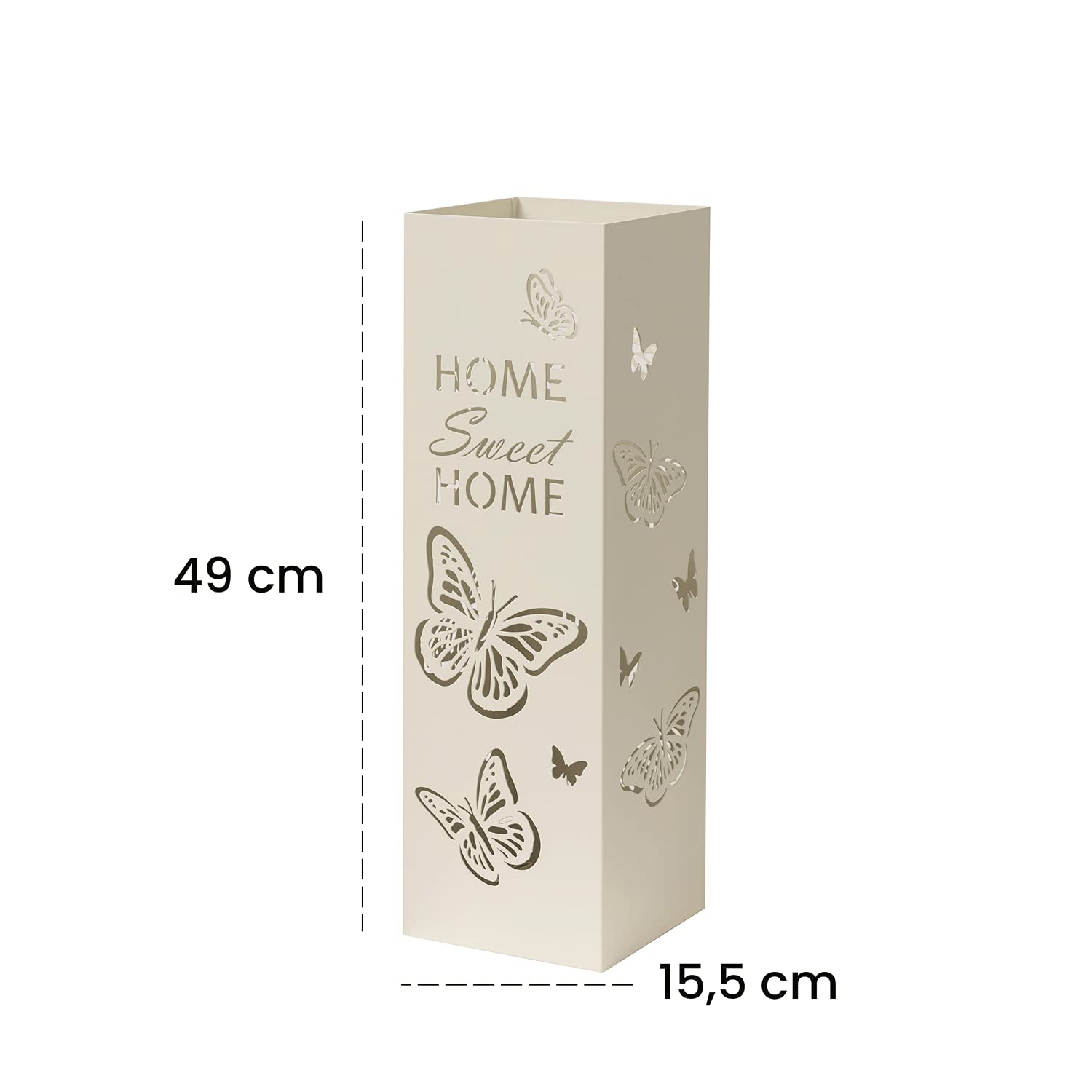 baroni-home-porte-parapluie-m-tal-blanc-sweet-home-49-cm image 2