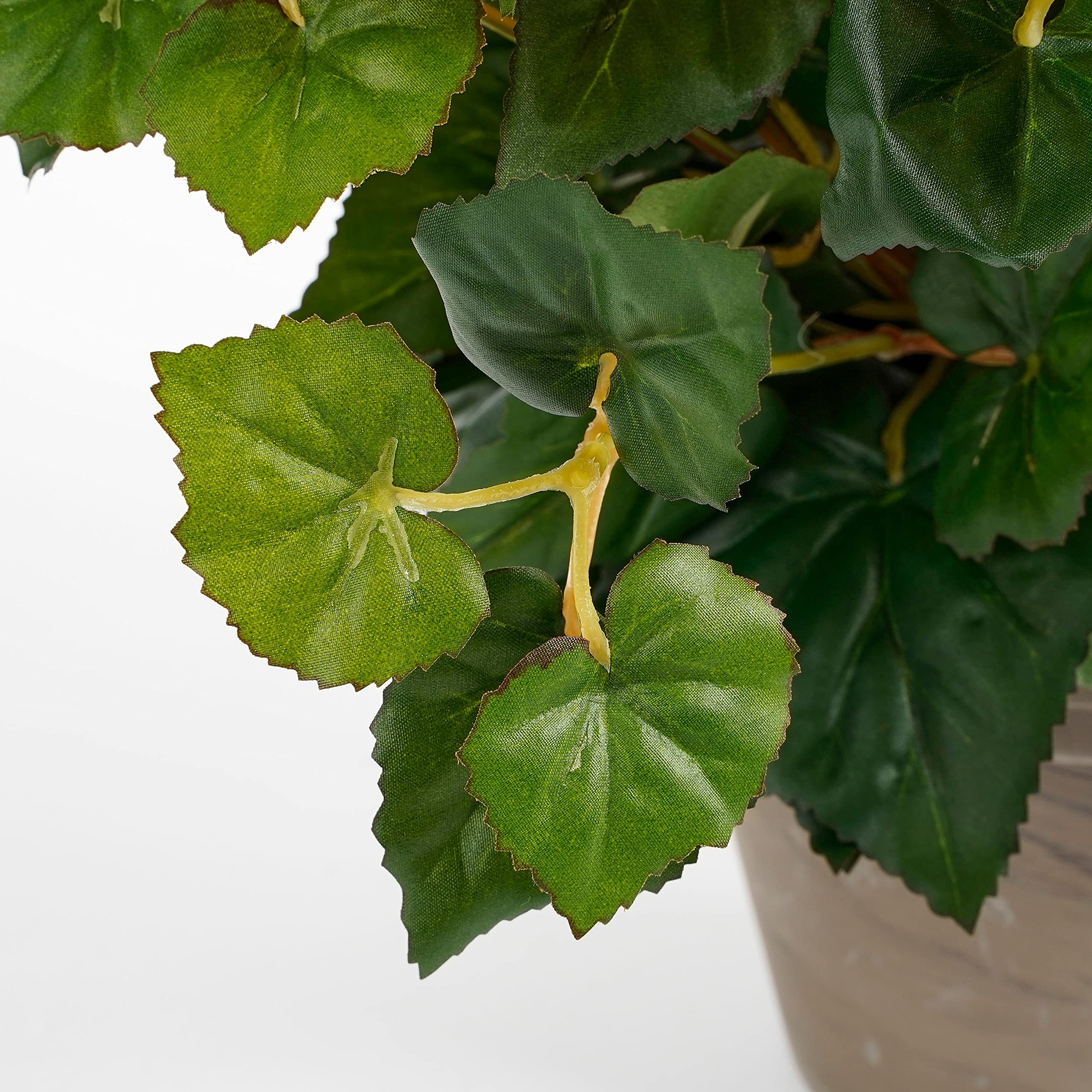 mica-decorations-b-gonia-artificiel-rose-fonc-37-cm-pot image 3