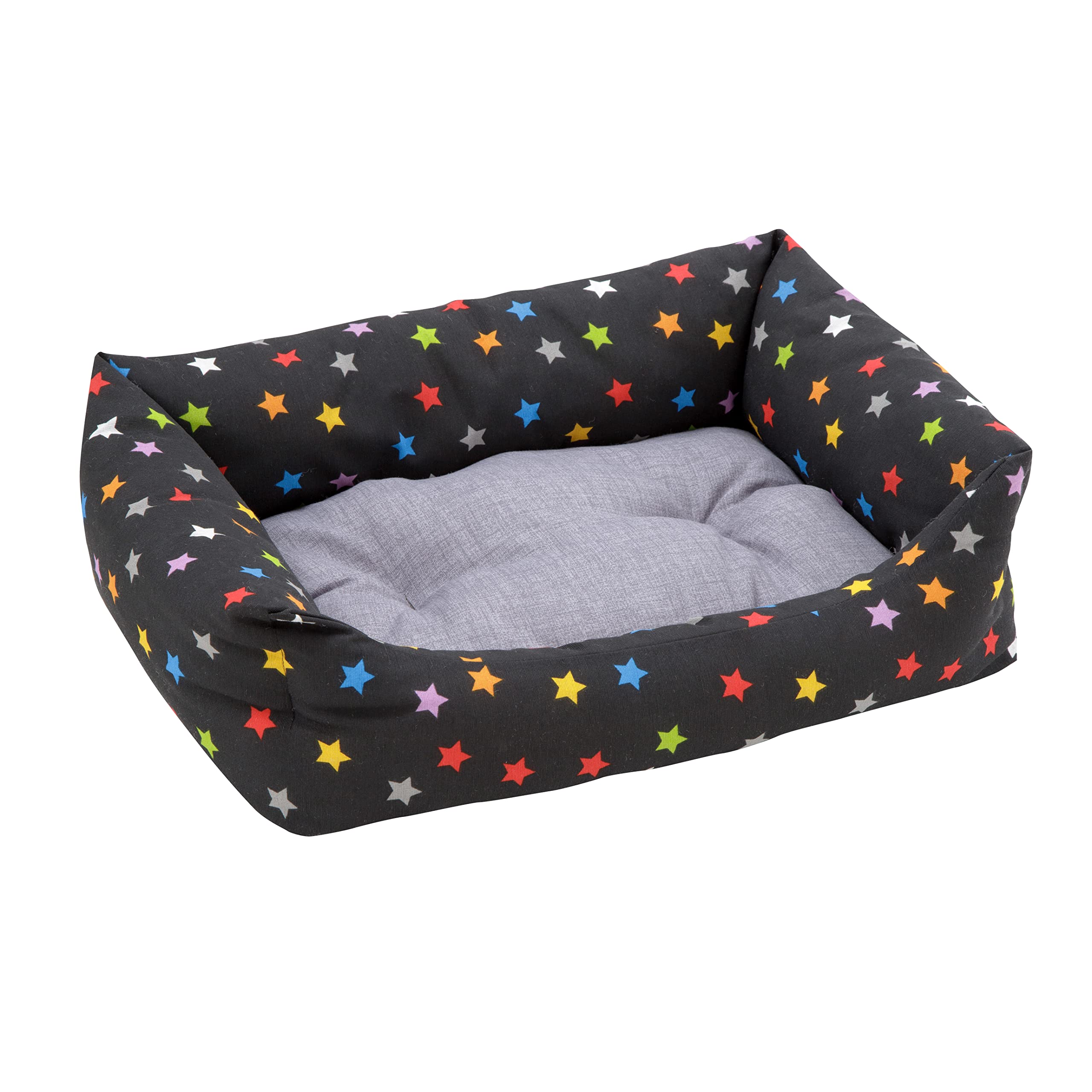 baroni-home-pet-lit-chien-s-gris-bleu-45x60-cm-lavable image 8