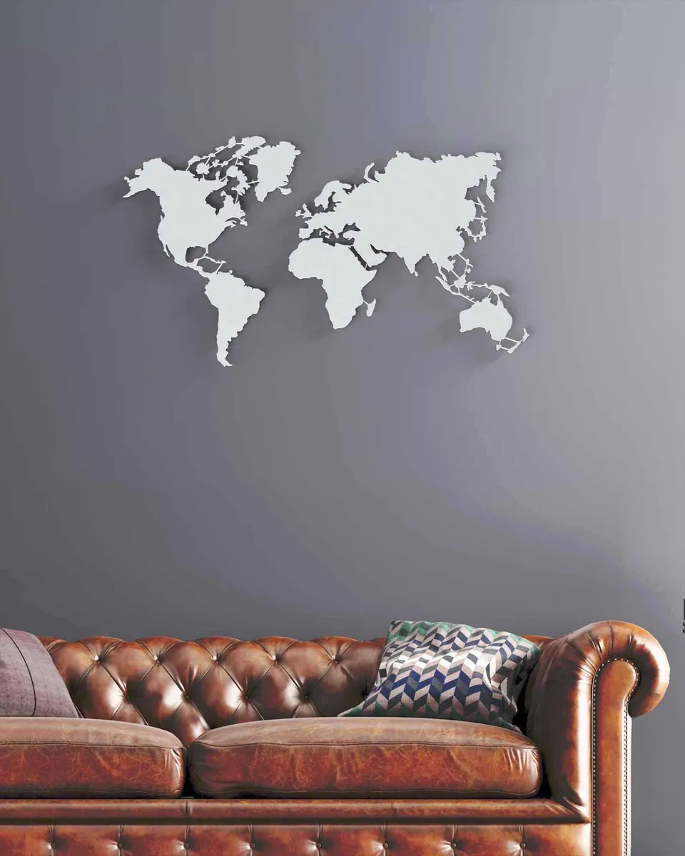 je-suis-art-cartes-du-monde-planisph-re-plat-carte-murale-m-tal image 1