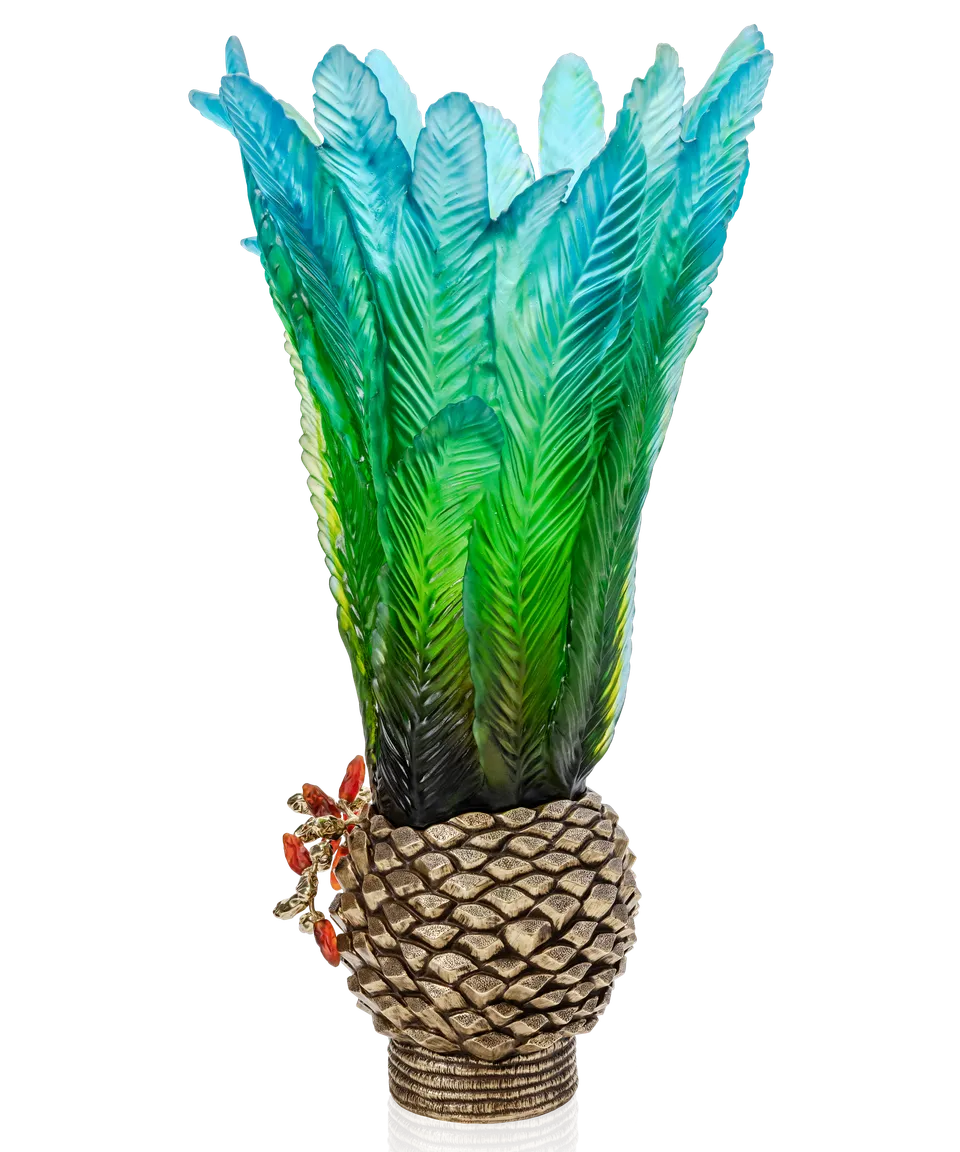 daum-univers-v-g-tal-palm-beach-vase-prestige-99ex image 1