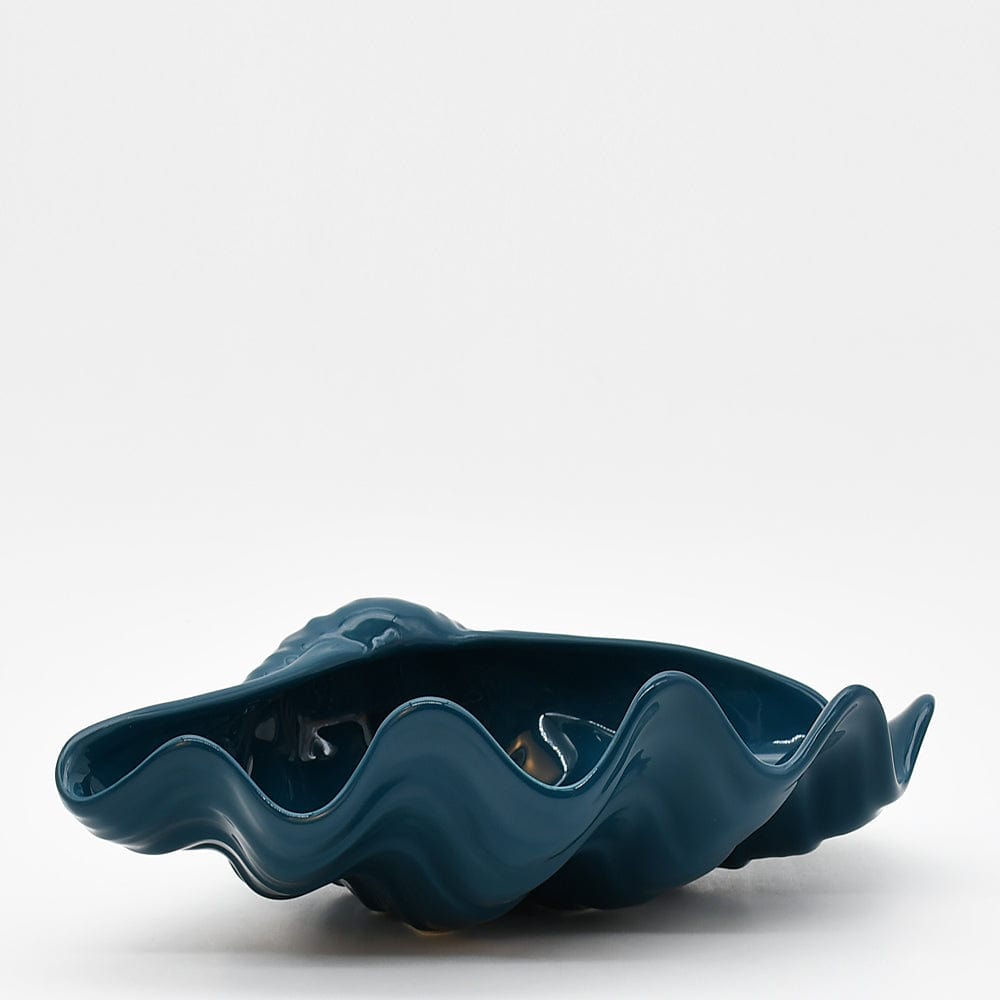 luisa-paix-o-coquillage-coupe-c-ramique-28-cm-bleu-p-trole image 1