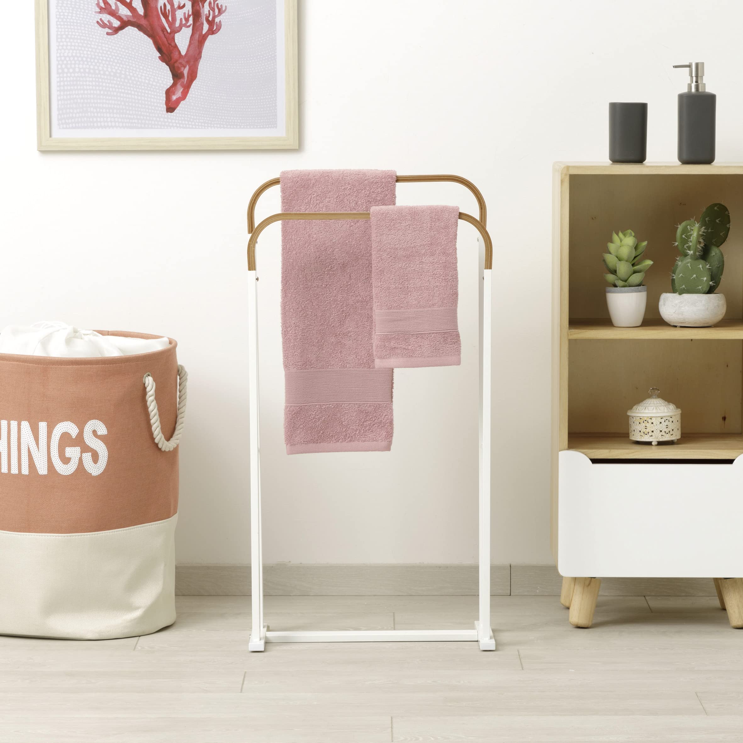 baroni-home-tessile-bagno-lot-2-serviettes-visage-invit-rose-coton image 4