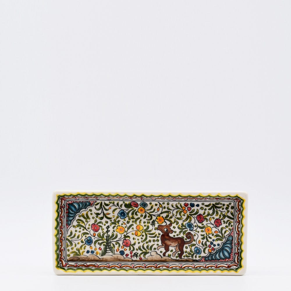 luisa-paix-o-coimbra-plat-service-c-ramique-23cm-peint-main image 1
