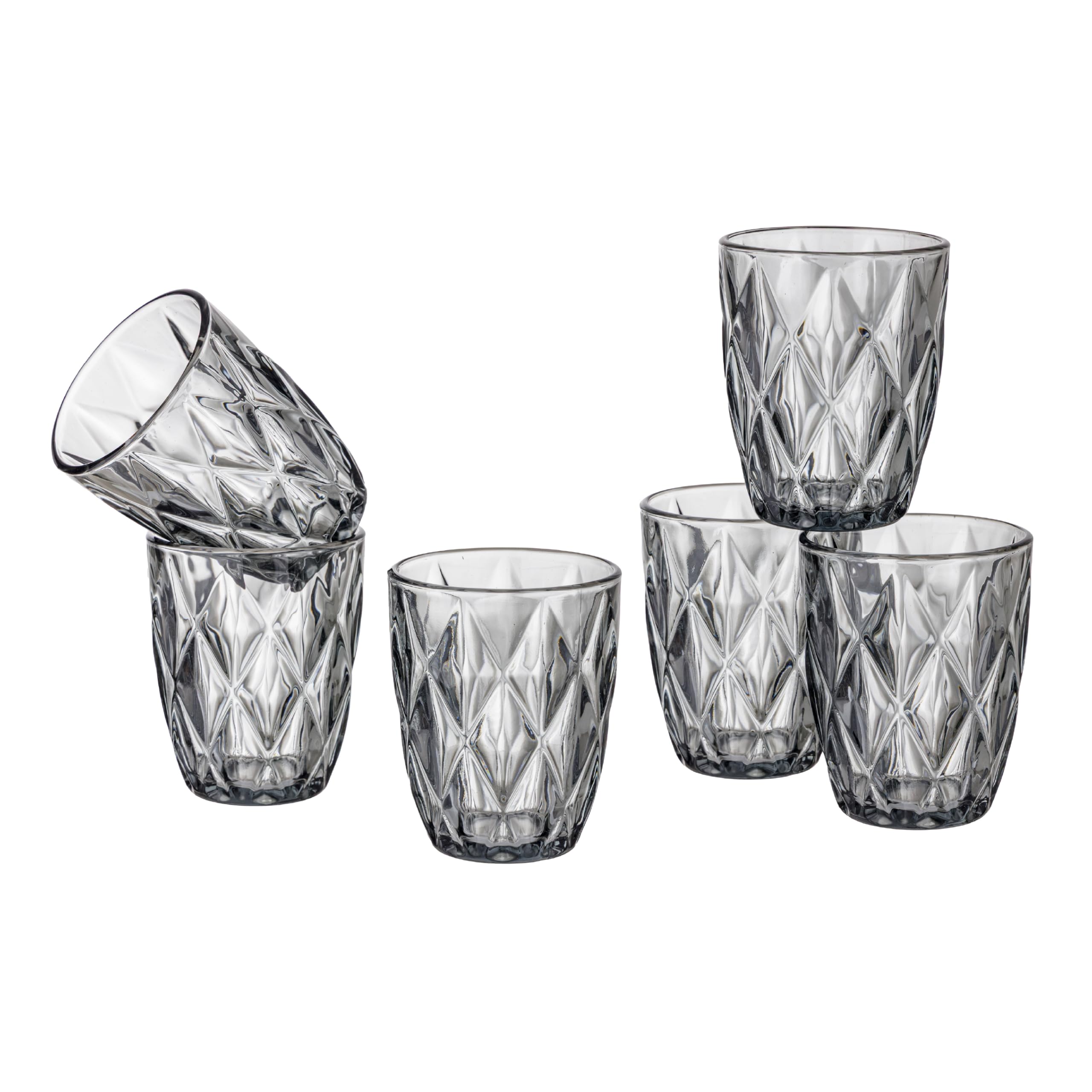 baroni-home-cucina-lot-6-verres-diamant-bleu-30-cl image 8