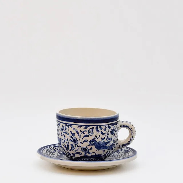 luisa-paix-o-vaisselle-portugaise-tasse-th-coimbra-bleu image 1