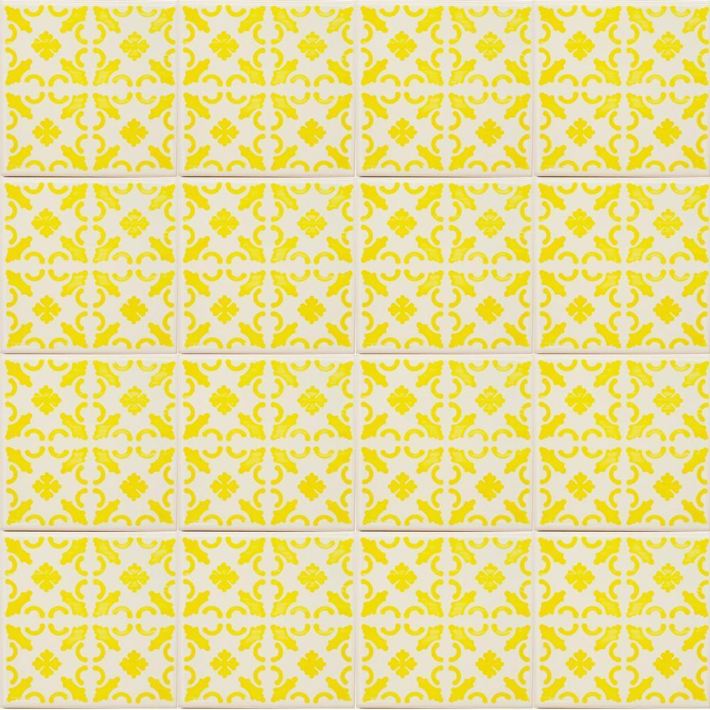 luisa-paix-o-azulejo-padr-o-carreau-11x11cm-peint-main image 5