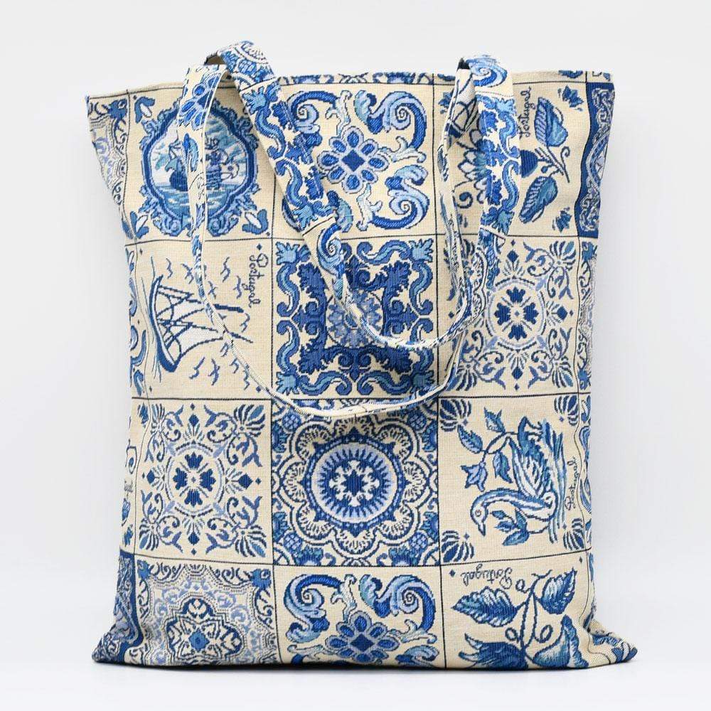 luisa-paix-o-azulejos-tote-bag-tissu-43x40-cm-zip image 1