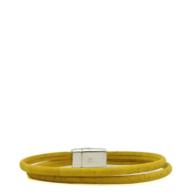 luisa-paix-o-bijoux-du-portugal-bracelet-li-ge-jaune-17-5-cm image 1