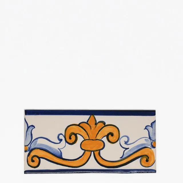 luisa-paix-o-azulejos-frise-carrelage-peint-main-15x7-5cm image 1