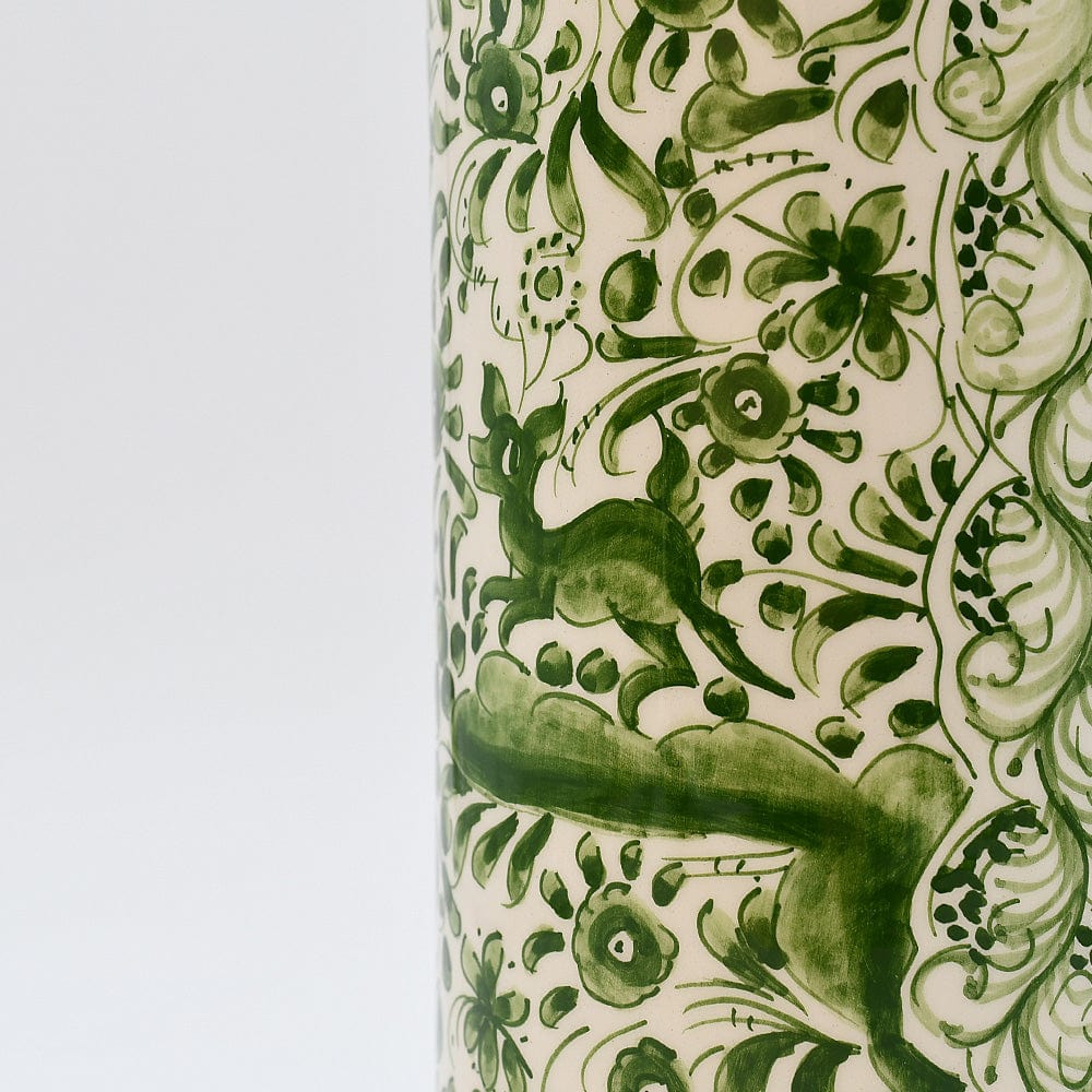 luisa-paix-o-d-coration-portugaise-vase-coimbra-vert-24-cm image 4