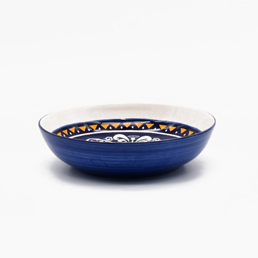 luisa-paix-o-tradicional-saladier-c-ramique-25-cm-bleu image 2