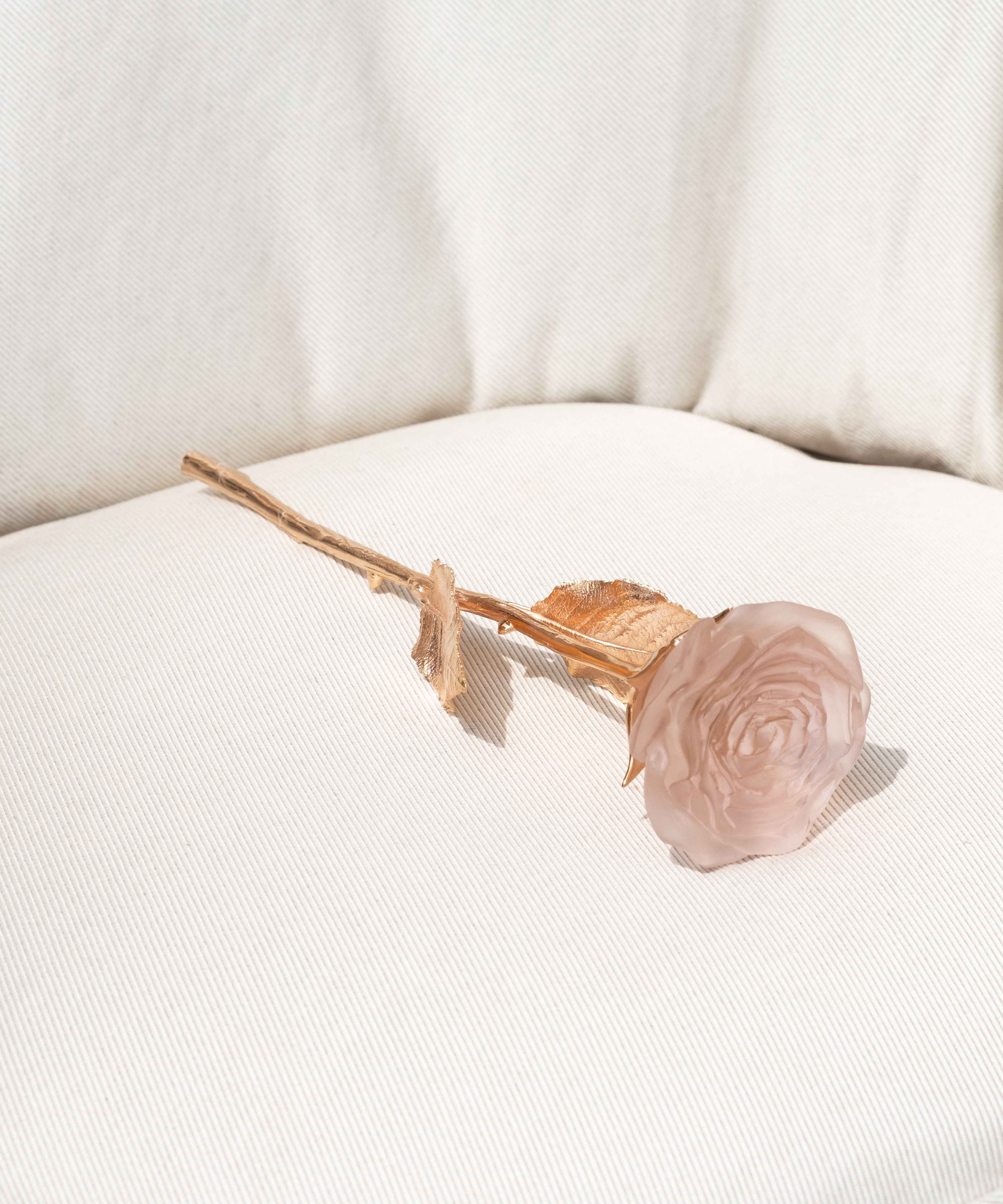 daum-univers-v-g-tal-rose-eternelle-sculpture-rose-poudr image 2