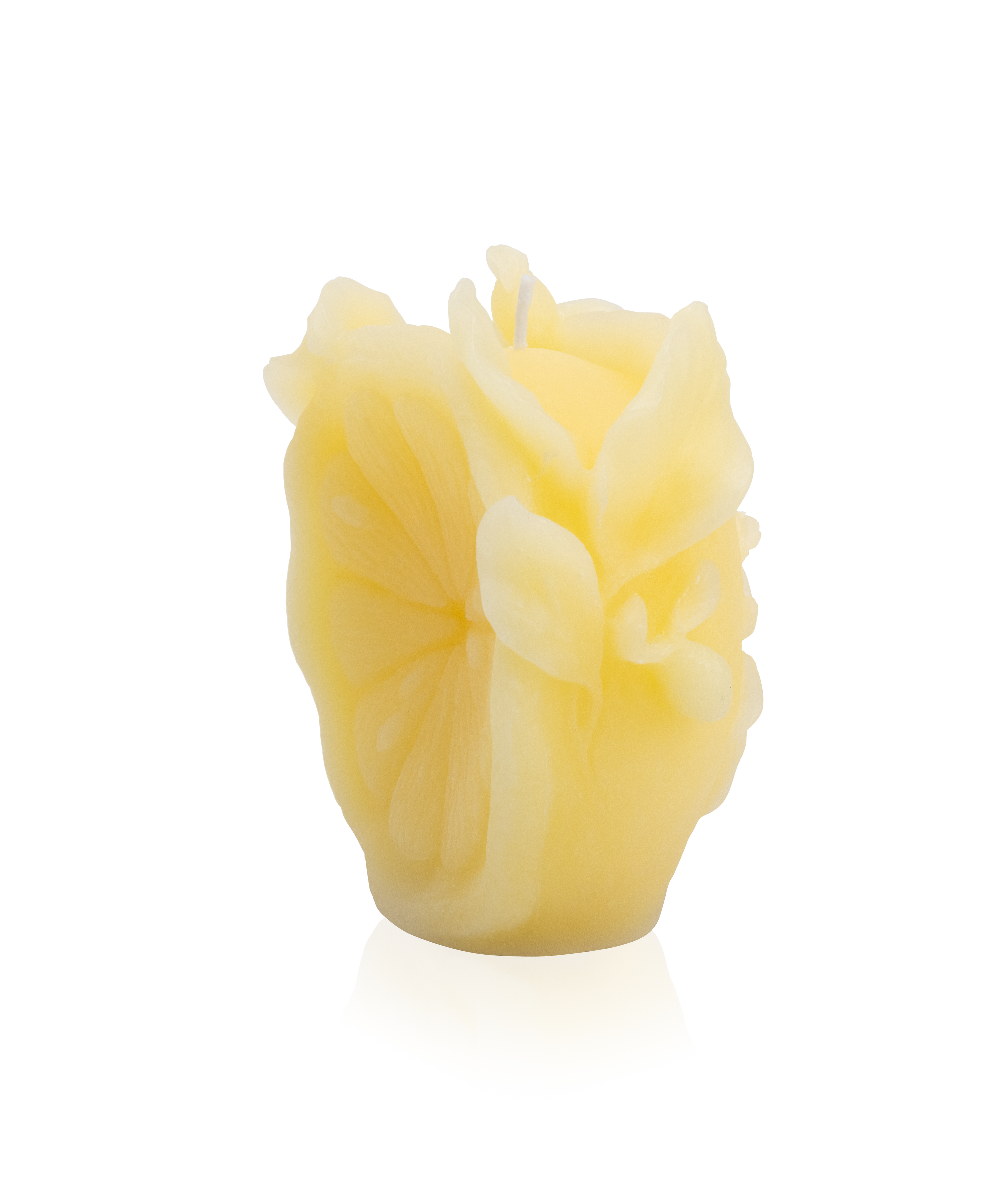 daum-d-coration-cristal-citrus-bougie-jaune image 3
