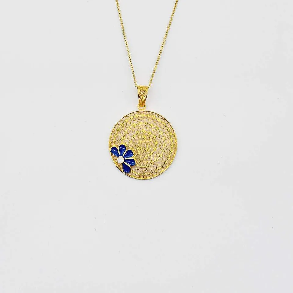 luisa-paix-o-bijoux-du-portugal-esmalte-i-pendentif-argent-dor-mail image 1