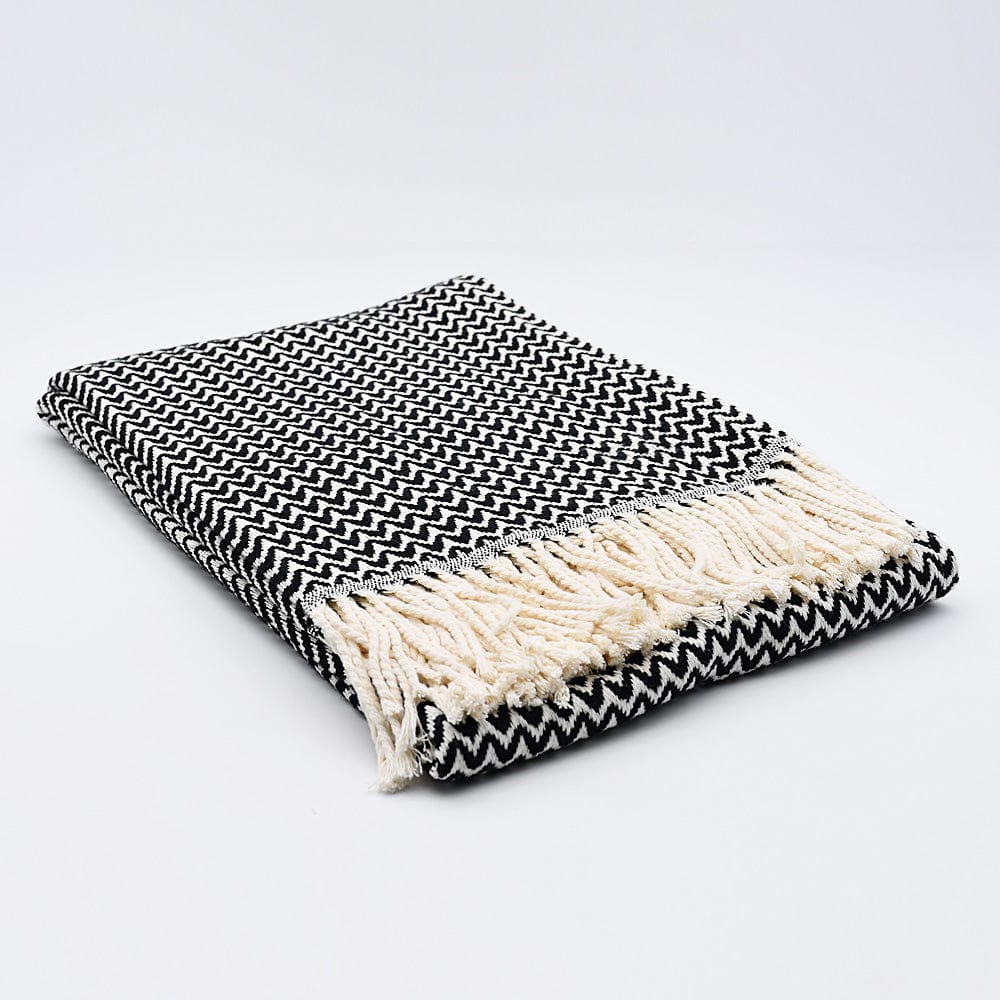 luisa-paix-o-ondas-plaid-coton-180x130cm-noir-frang image 3